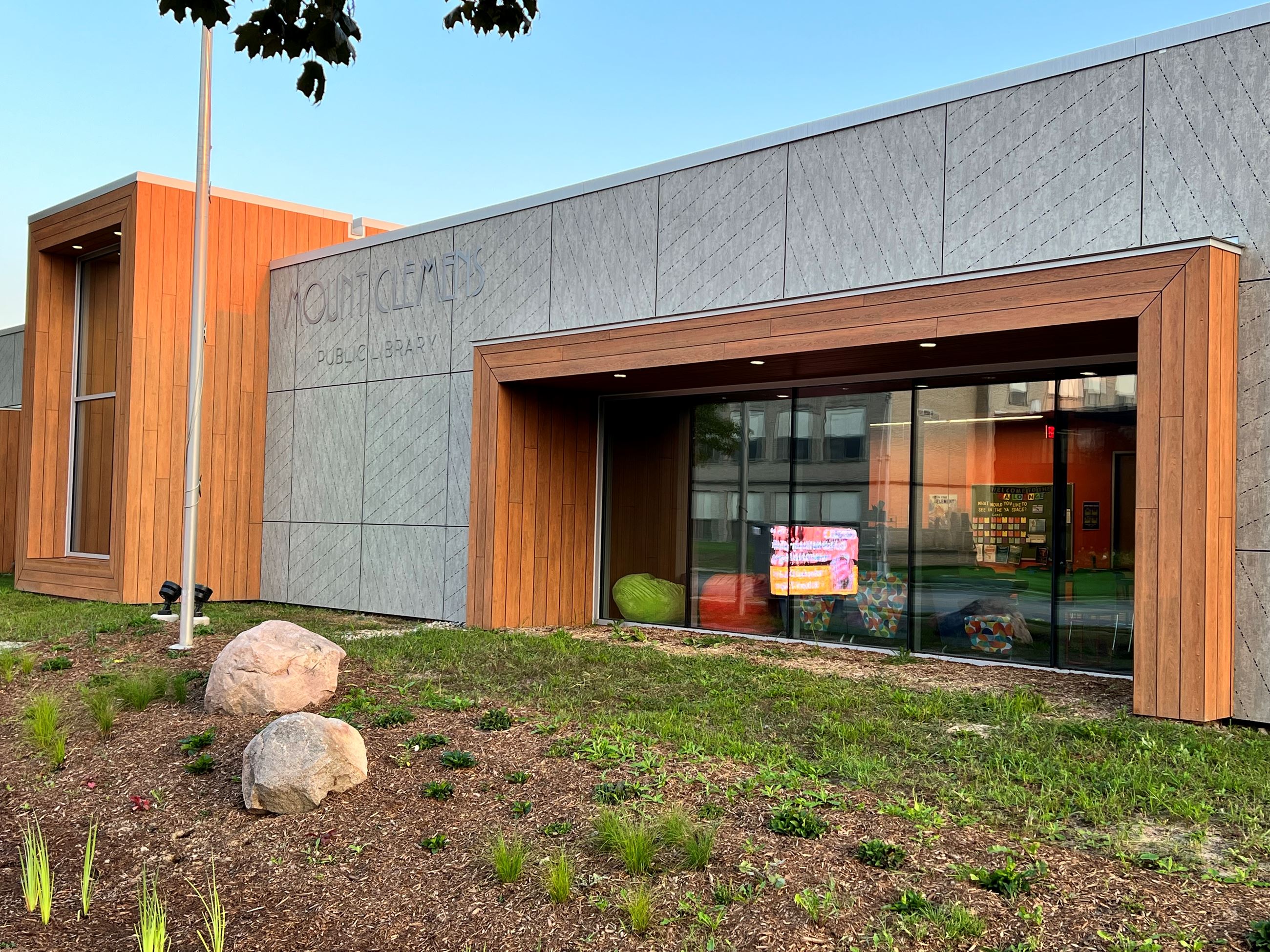 Completed Exterior - Long Window