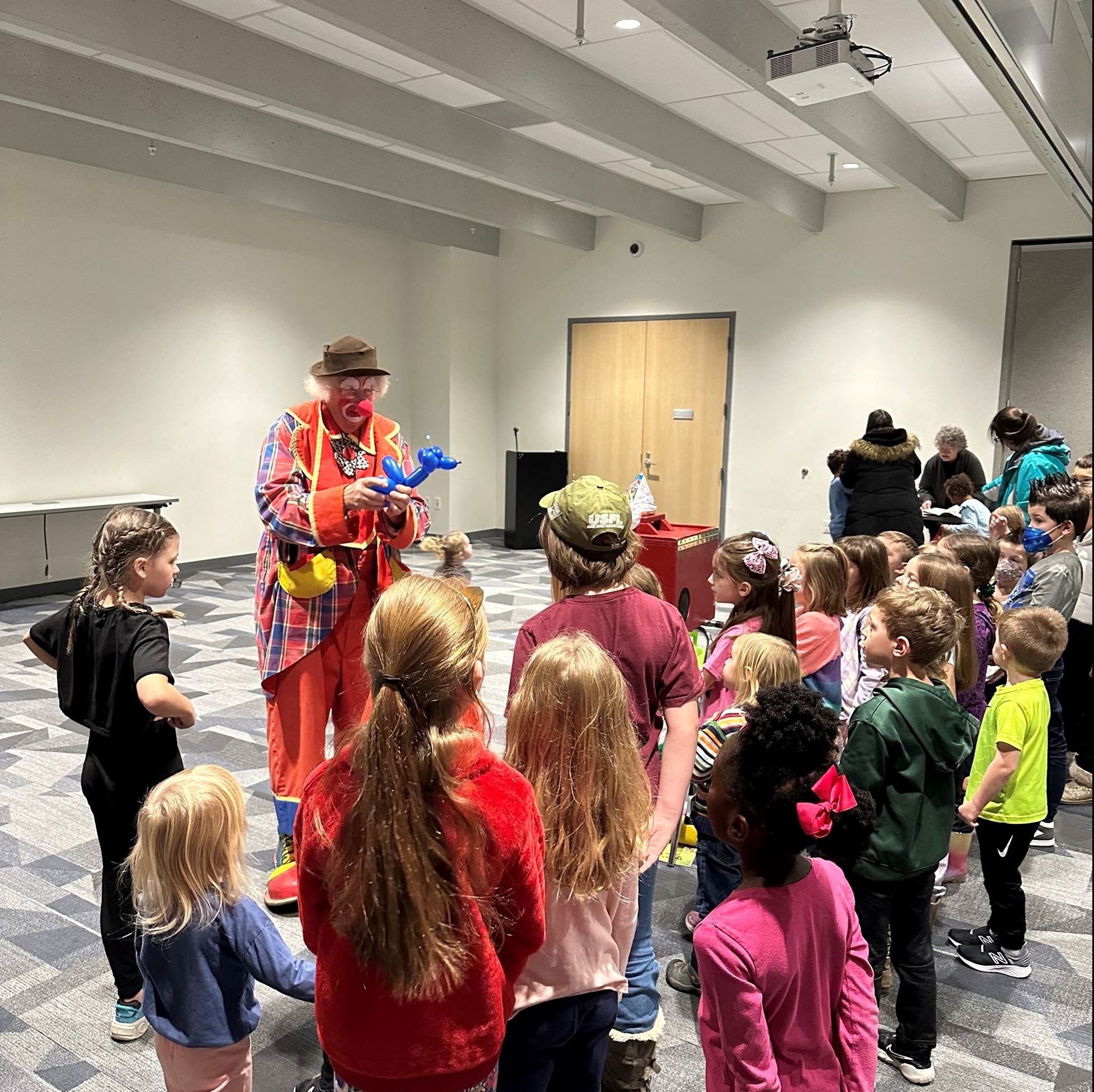 Clown Performing for Children