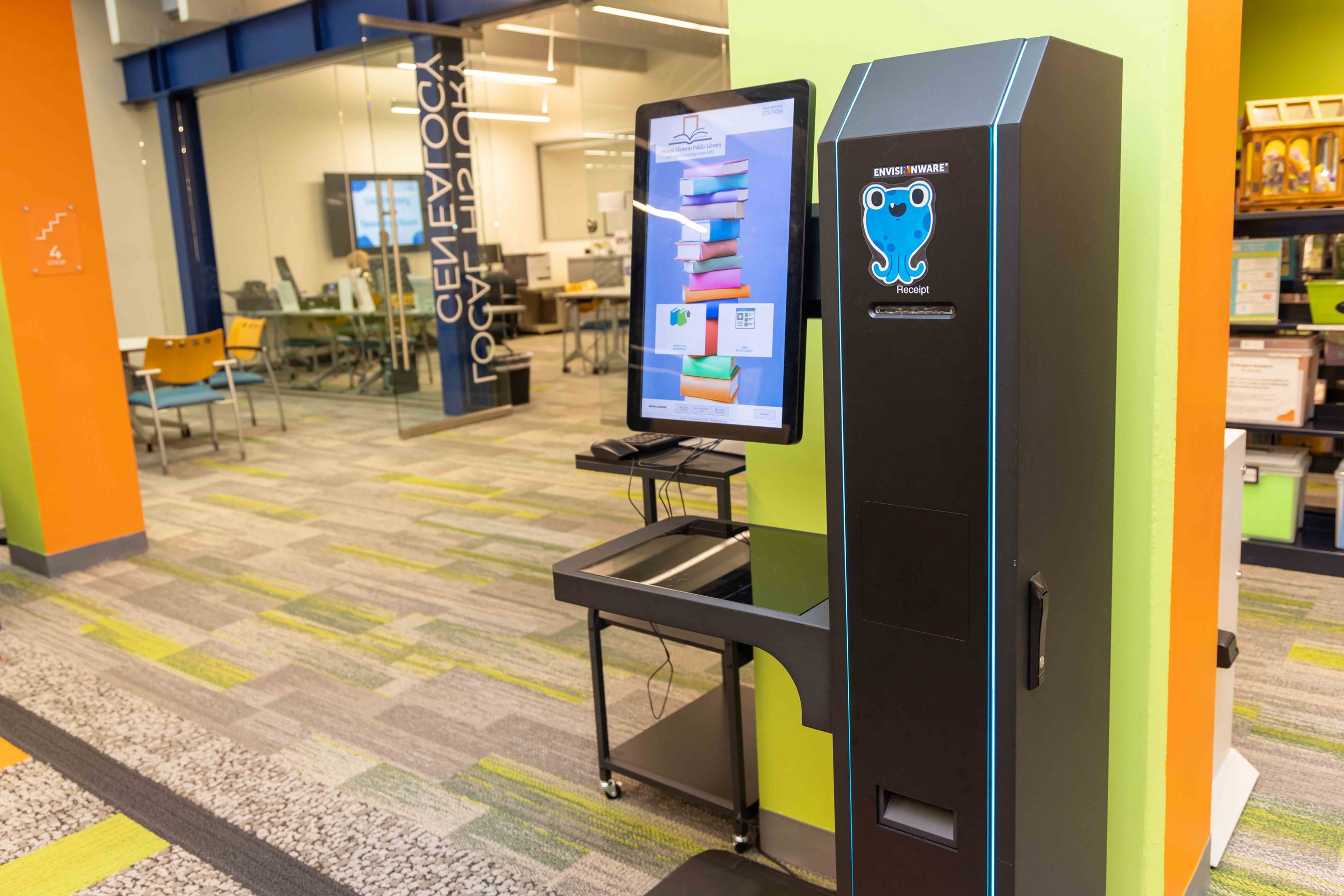 Shelf Checkout in children's room